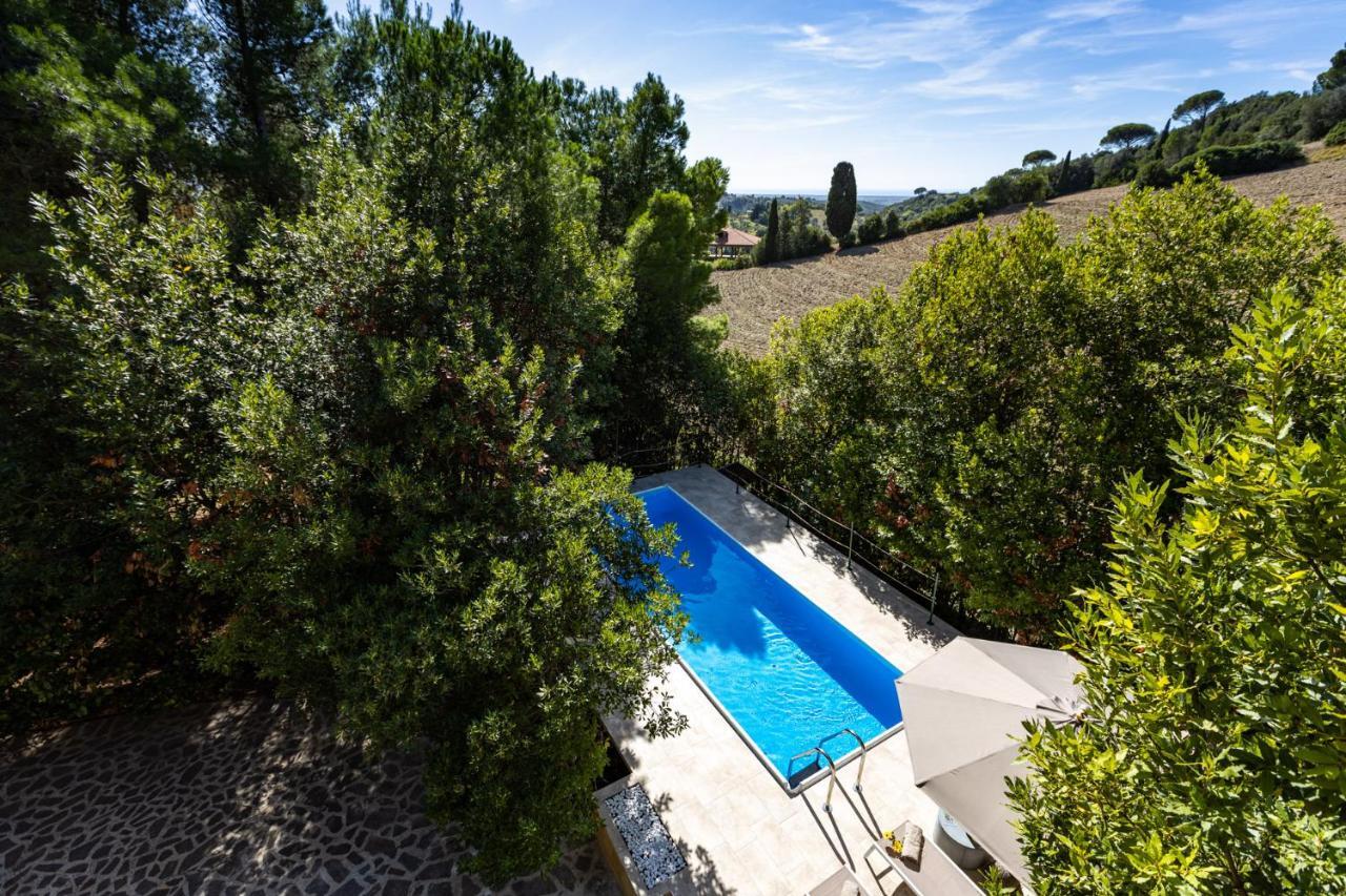 קאסאלה מריטימו Villa Cesarina Amazing Villa With Private Pool In The Tuscan Hills מראה חיצוני תמונה